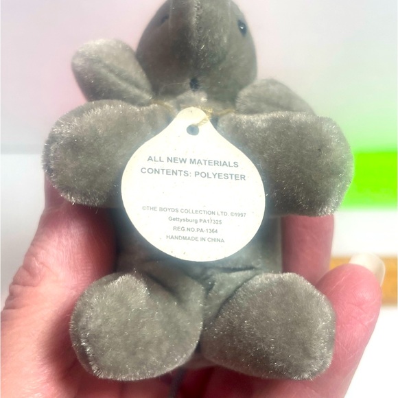 Vintage NWT Boyd’s Bears T F Wuzzie Elephant - Picture 12 of 14